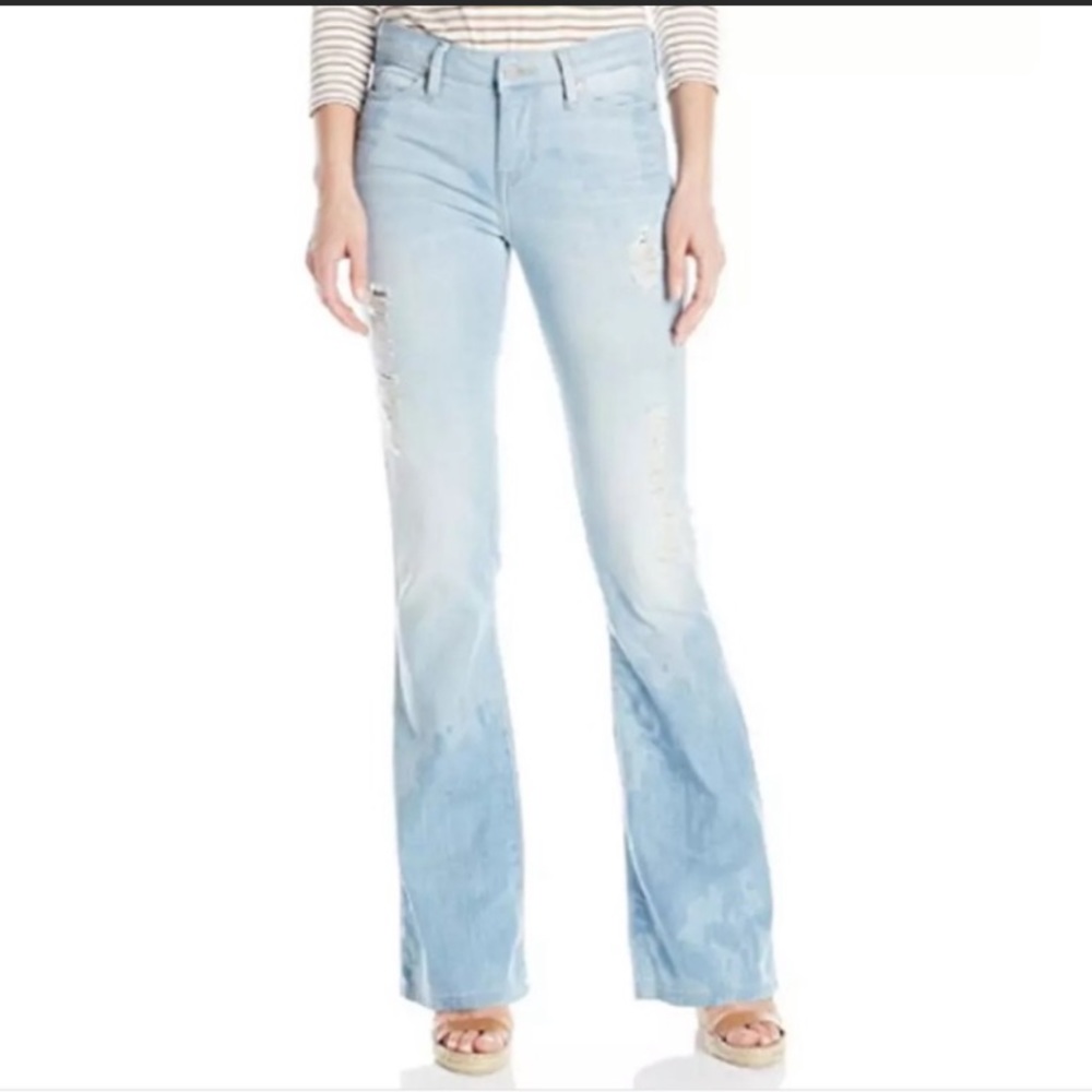Calvin Klein Flare Leg Jean, Bourges Blue Sz 32X32